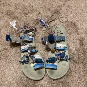 Wrap Around Sandals